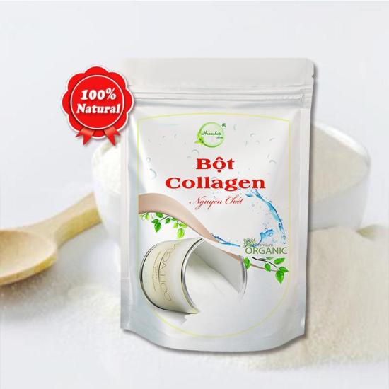 Hcmbột collagen nhật bản giúp da căng bóng mịn màng - henashop 10gr - ảnh sản phẩm 2
