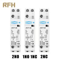 2P 16A/20A/25A 220V/230V 50/60Hz ราง Din 1NO 1NC/2NO/2NC สำหรับสมาร์ทโฮม