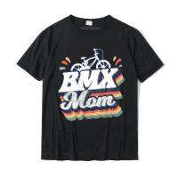 2023 NewWomens วินเทจ BMX แม่ของขวัญตลก BMX ไรเดอร์ฮาราจูกุประเดิมพิเศษที่กำหนดเองผ้าฝ้ายผู้ชายเสื้อ T วันคริสต์มาส