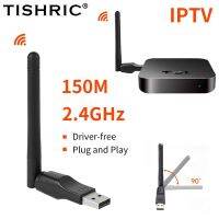 TISHIRC USB WIFI Adapter 150Mbps 2.4 ghz 7601 Wi-fi Adapter Plug And Play Wireless Network Card USB2.0 802.11b/g/n For PC Laptop  USB Network Adapters