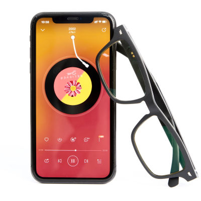 2021ใหม่แว่นตาอัฉริยะไร้สาย Bluetooth 5.0แฮนด์ฟรีเสียงเพลงกีฬาแว่นตาพร้อมหูฟังอัจฉริยะแว่นตา