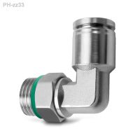 304 Stainless Steel Pneumatic Fitting PL-G Threaded Hose 4 6 8 10 12mm Air Tube Quick Connector Male Thread 1/8 1/4 3/8 1/2