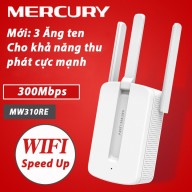 Bộ kích sóng wifi Mercusys MW300re 3 râu cực mạnh.Cục thu phát wifi 3 râu Mercury tăng sóng wifi,kích wifi .Hàng Chính Hãng Bảo Hành 12 Tháng. thumbnail