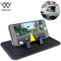 High quality Car Phone Holder Silicone Pad Dash Mat Cell Phone Car Mount GPS Holder Cradle Dock For Phone Anti-slip Desk Stand Car Mounts