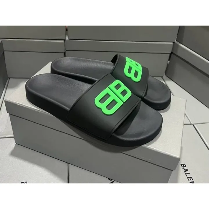 มีของพร้อมส่งค่ะ-new-arrival-balenciaga-men-s-pool-slide-sandal-พร้อมส่งค่ะ