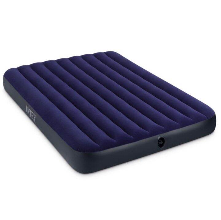 INTEX Inflatable Air Bed Single Queen King Air Pump Mattress Katil