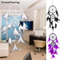 Dream Catcher Handmade Feather Beads แขวน Dreamcatcher แขวนผนัง Elegant Dream Catcher Dream Catcher