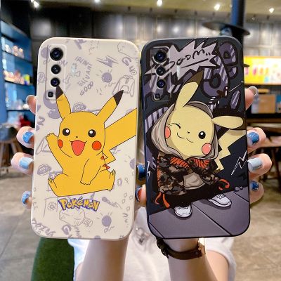 「Enjoy electronic」 Pokemon Pikachu Soft Silicone Phone Case For Samsung Galaxy A52 A73 A53 A33 A13 A03 A32 A22 A71 A51 A31 A21S A03S A72 Back Cover