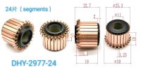 2ชิ้น11X25.3X22.719มม. 24P แท่งทองแดงกระแสสลับ Motor Listrik Dhy-2977-24 Commutator