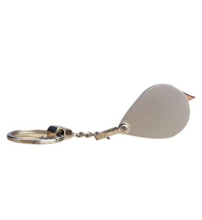 30mm-3x-pocket-folding-magnifier-reading-magnifying-glass-loupe-with-key-chain-silver