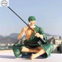 Wondday ฟิกเกอร์ PVC ของเล่นเด็ก17 Cm,รูปปั้นอะนิเมะตำแหน่งการนั่ง Roronoa Zoro ของเล่นโมเดลรูปปั้นอะนิเมะหุ่นฟิกเกอร์แอคชันโซโล