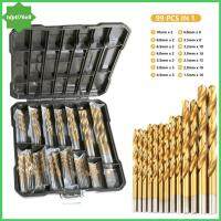 TDPTI76V8 99ชิ้น1/16 "ถึง3/8" Set Mata Bor เหล็กความเร็วสูง HSS บิตเครื่องมือเจาะไม้