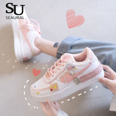 SEAURAL รองเท้าผู้หญิง,รองเท้ากีฬาลำลองสไตล์เกาหลี Kasut Perempuan Murah dan Cantik JY2113