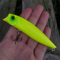 【hot】♤❧♛ 1pcs Fishing 9.5cm 11g Topwater Eyes Artificial Bait Hard for Trout Bass