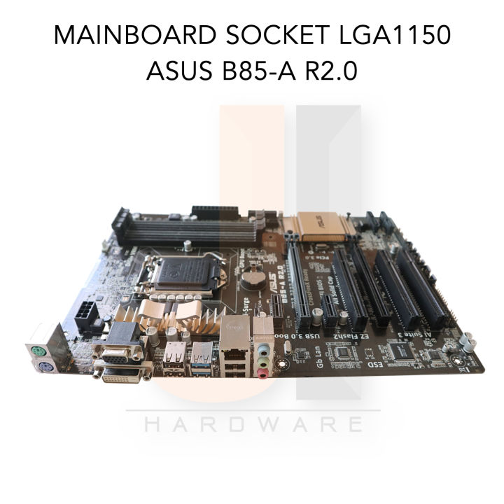 mainboard-asus-b85-a-r2-0-lga1150-support-intel-core-i-gen-4xxx-and-gen-4xxx-refresh-series-สินค้ามือสองสภาพดีมีฝาหลัง-มีการรับประกัน