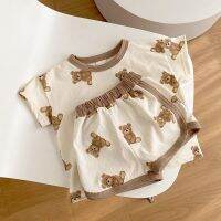 เสื้อผ้าเเฟชั่นเด็กเซ้ท2ชิ้นมาใหม่  YF1446