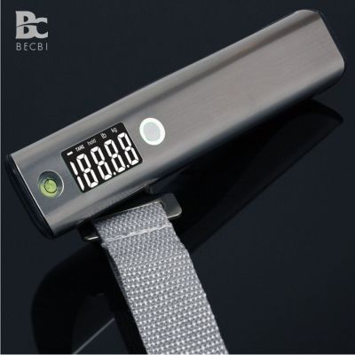 【YF】☍♤  BECBI 50kg/110Lbs Luggage Scale with Level and Tape Measure Baggage Weight