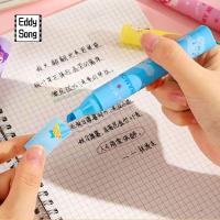 EDDY SONG ภาษาญี่ปุ่นญี่ปุ่น วินเทจ คุโรมิ อัลบั้มไดอารี่ DIY อุปกรณ์การเรียนสำนักงาน เครื่องเขียนสำหรับนักเรียน ปากกาภาพวาดกราฟฟิตี ปากกาทำเครื่องหมายจุดกุญแจ ชุดปากกาเรืองแสง ชุดปากกาไฮไลท์