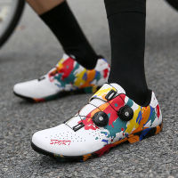 Skidproof Non-Locking Breathable Mountain Bicycle Shoe High Quality Sports Sneakers Rubber Sole Road Cycling Shoes