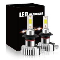 2 PCS 100W 26000LM H4 H7 LED CSP zes COB H1 H8 H9 H11 9006 3000K 6500K 8000K Car Headlight LED Bulb Mini Size Auto Lampadas led