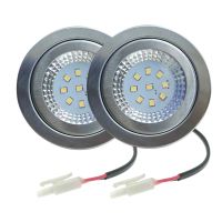 [HOT QQZIWWUJJWG 104] 2ชิ้น DC 12V 220V 1.5W LED หม้อหุงข้าวช่วง Hood Light 55-60มม. ควัน Exploiter Ventilator โคมไฟ20W เทียบเท่าฮาโลเจน