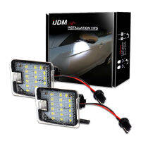 [2]2x CANBUS LED ภายใต้กระจกบ่อแสงสำหรับฟอร์ดโฟกัส MK3 MK2 Mondeo Mã MKV Kuga C-MAX หนี S-Max ภายใต้กระจกยินดีต้อนรับโคมไฟ [2]