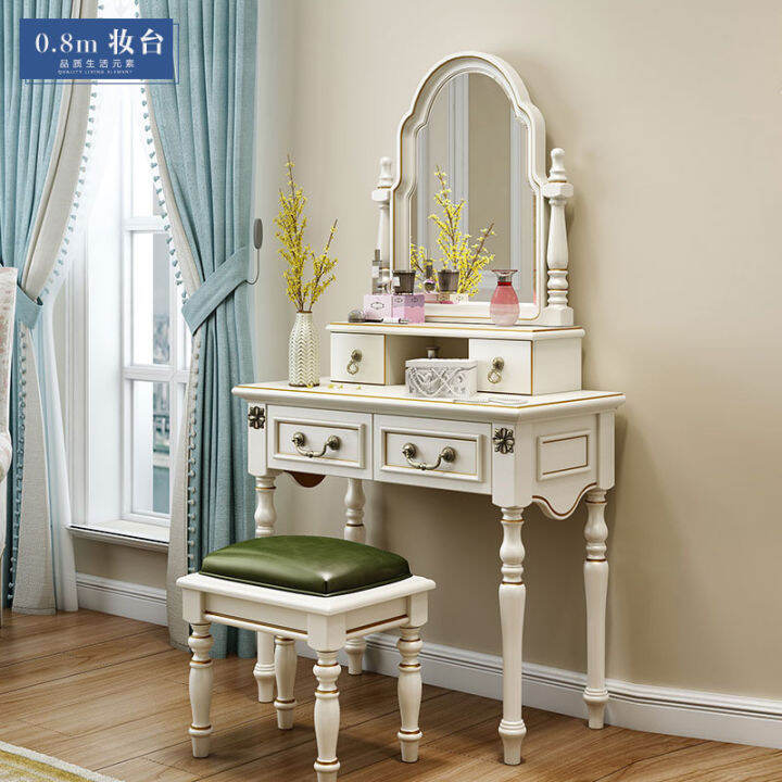 American dressing table bedroom small family net red mini dressing ...