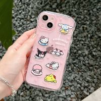 การ์ตูนว่ายน้ำน่ารัก Sanrios Hello Kitty My Melody Cinnamoroll Pochacco Pompurin Kuromi เคสโทรศัพท์มือถือสำหรับ iPhone 14 Pro Max 13 Pro Max Max 13 Pro Max Max ฝาหลังโทรศัพท์แบบนิ่มสำหรับ iPhone 12 Pro Max 11