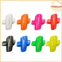 I-HALCYON 1 Pair สีฟ้าสีดำสีขาว ที่จับหน้าแข้งฟุตบอล 8สี PE PE ที่คลุมหน้าแข้งฟุตบอล ของใหม่ ระบายอากาศได้ระบายอากาศ ที่ป้องกันขา เด็กเด็กผู้ชายผู้ชาย