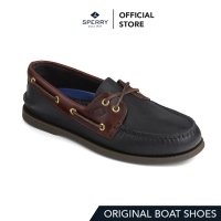 SPERRY A/O 2-EYE รองเท้าโบ๊ทชูส์ ผู้ชาย สีดำ ( BOAT - 191486 )