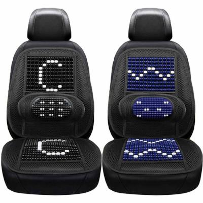 Beaded Car Seat Covers Beaded Car Seat Cover Truck Cooled Car Seat Back Brace Massage Support Cushion for Car Seat Chair well-liked