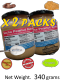 Sacha Peanut Butter (340 grams x 2 Packs) All Natural Organic (340 grams x 2 แพ็ค) - Free Delivery, ซาช่า-เนยถั่ว (ส่งฟรี)