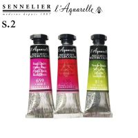 phc8 ชุดระบายสี สีน้ำ สีโปสเตอร์ อย่างดี สีฝุ่น สีเทียน สีชอ Sennelier สีน้ำเกรด Artist สูตรน้ำผึ้ง ขนาด 10 ml.ซีรี่ย์ 2