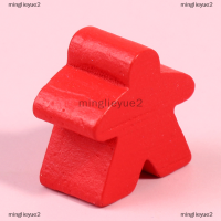 minglieyue2 100ไม้ meeples 16mm เกมกระดานพิเศษ Bits pawns หมากรุกชิ้นทดแทนจำนวนมาก