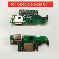 สำหรับ Google Nexus 6p ตัวต่อที่ชาร์จยูเอสบีสายเคเบิลงอได้แท่นชาร์จ Usb Pcb สายแผงวงจรเคเบิลแบบยืดหยุ่นอะไหล่ซ่อมสายเคเบิลงอได้