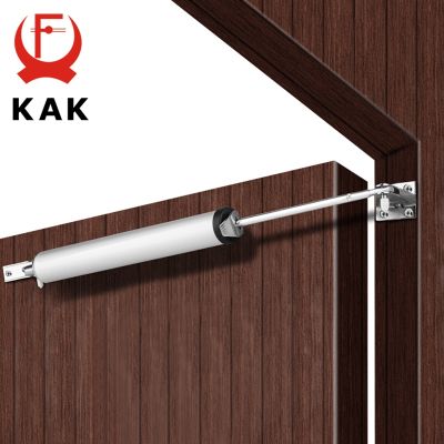 ▤ KAK Pneumatic Automatic Door Closer 35KG Positioning Adjustable Speed Door Closing Equipment Mute Soft Closing Door Hardware
