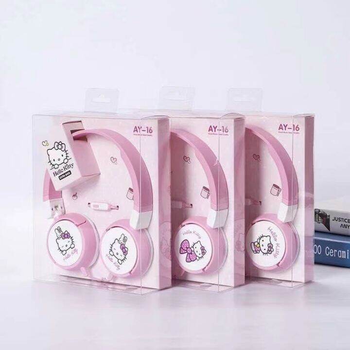 Hello KItty Headphone With microphone Lazada PH