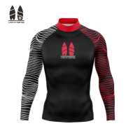 2023ใหม่ท่องเสื้อมืออาชีพบุรุษ Upf 50แขนยาว Rashguard ว่ายน้ำชายหาดเสื้อผ้าชุดว่ายน้ำป้องกันรังสียูวีเสื้อ