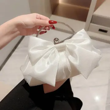 White 2025 evening handbags