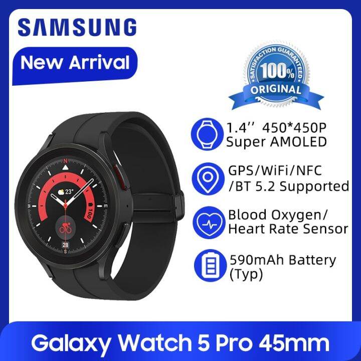 Samsung Galaxy Watch 5 Pro 45Mm Smart Watch 1.4'' Super AMOLED Screen
