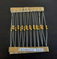 ตัวต้านทาน 43 Kโอห์ม 1/4W จำนวน 20 ตัว Resistor 43 KOhm 20 pcs.