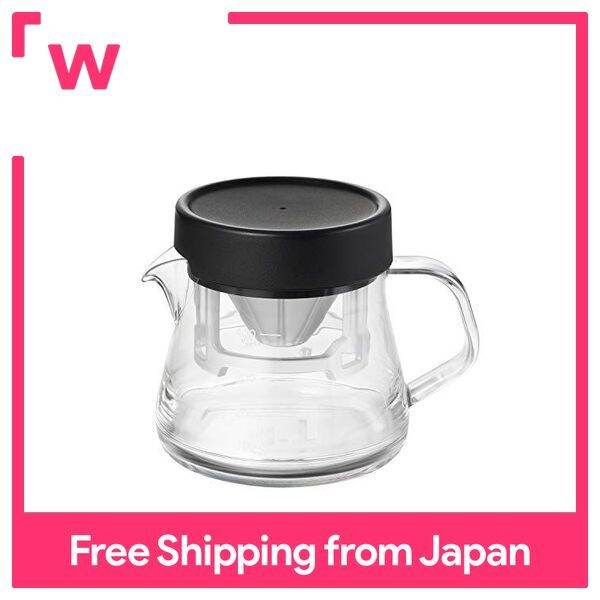 Akira Sangyo Coffee Server Stron 400 Compact Dripper Set Black 3 Cups