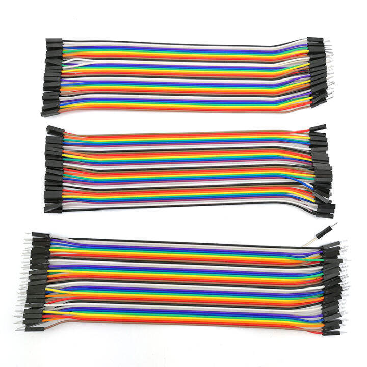 20Cm 40Pin Male To Male Female To Female To Male Jumper Wire Line ...