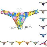 【CW】 Men  39;s Bikin Surfing Trunksi Swimwear Silk Lining Swim Thong Beachwear