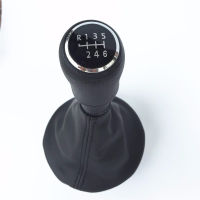 56 Speed Car Styling Accessories Gear Shift Knob Shifter Lever Stick Gaiter Boot Cover For VW Transport T5 T5.1 Gp T6 2003-2015