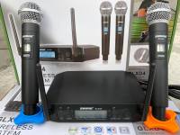 SHURE glxd4  ไมโครโฟนไร้สายเสียงดี ไมโครโฟนไร้สายเวทีมืออาชีพ  FM ไมโครโฟนไร้สายกลางแจ้ง