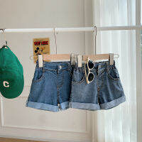 2022 Summer Kids Shorts Girls Denim Shorts Fashion Korean Style Children Pants Girls Jeans Shorts Kids Clothing