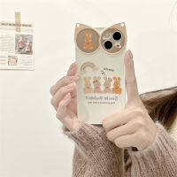 ฤดูร้อนสายรุ้งนั่งกระต่ายกรณีโทรศัพท์สำหรับ iPhone14 เคสโทรศัพท์นกฮูกน่ารักสำหรับ iPhone12ProMax เคสซิลิโคนสีเบจสำหรับ iPhone13 กรณีโทรศัพท์ตุ๊กตาสเตอริโอสำหรับ iPhone11