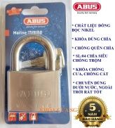 Hỏa tốc HCM Khóa Chống Ăn Mòn, Chống Gỉ Sét ABUS Marine 75IB 50, 75IB 60 -