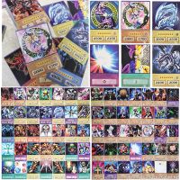 【CW】▫  100pcs Yu Gi Oh Flash Cards  Monsters Egyptian Blue-Eyes Dark Magician Game Collection